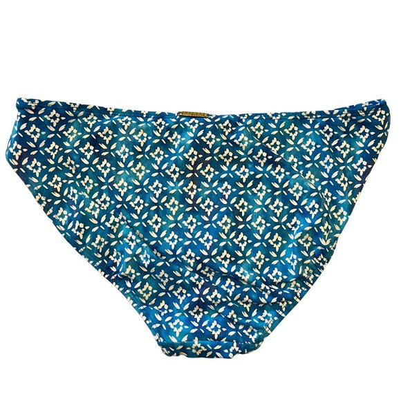 Lauren by Ralph Lauren Turquoise Blue White Abstract Print Tankini Swim … - Picture 5 of 10